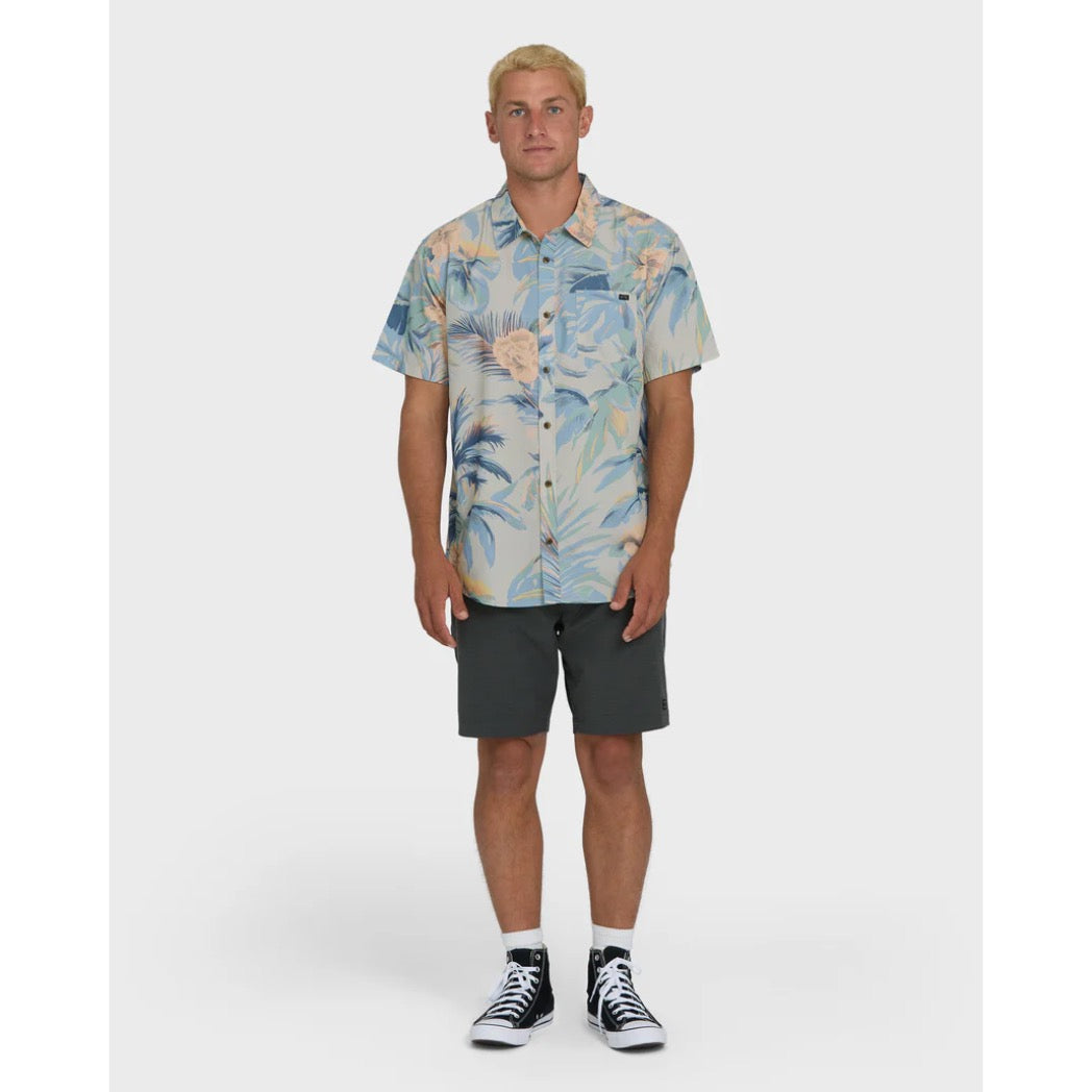 BILLABONG - SUNDAYS LOUNGE SS BUTTON-UP | Blue Horizon