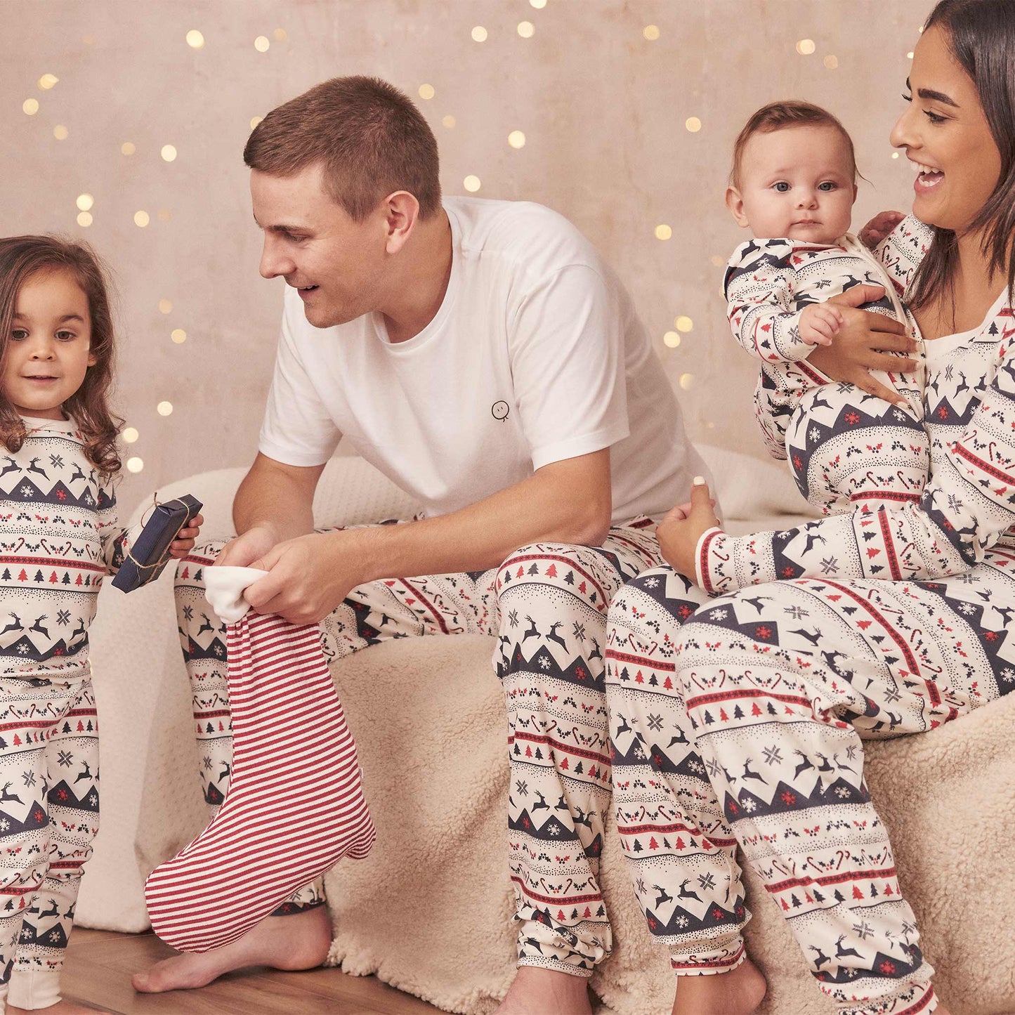 Fair Isle Navy Women's Pyjamas