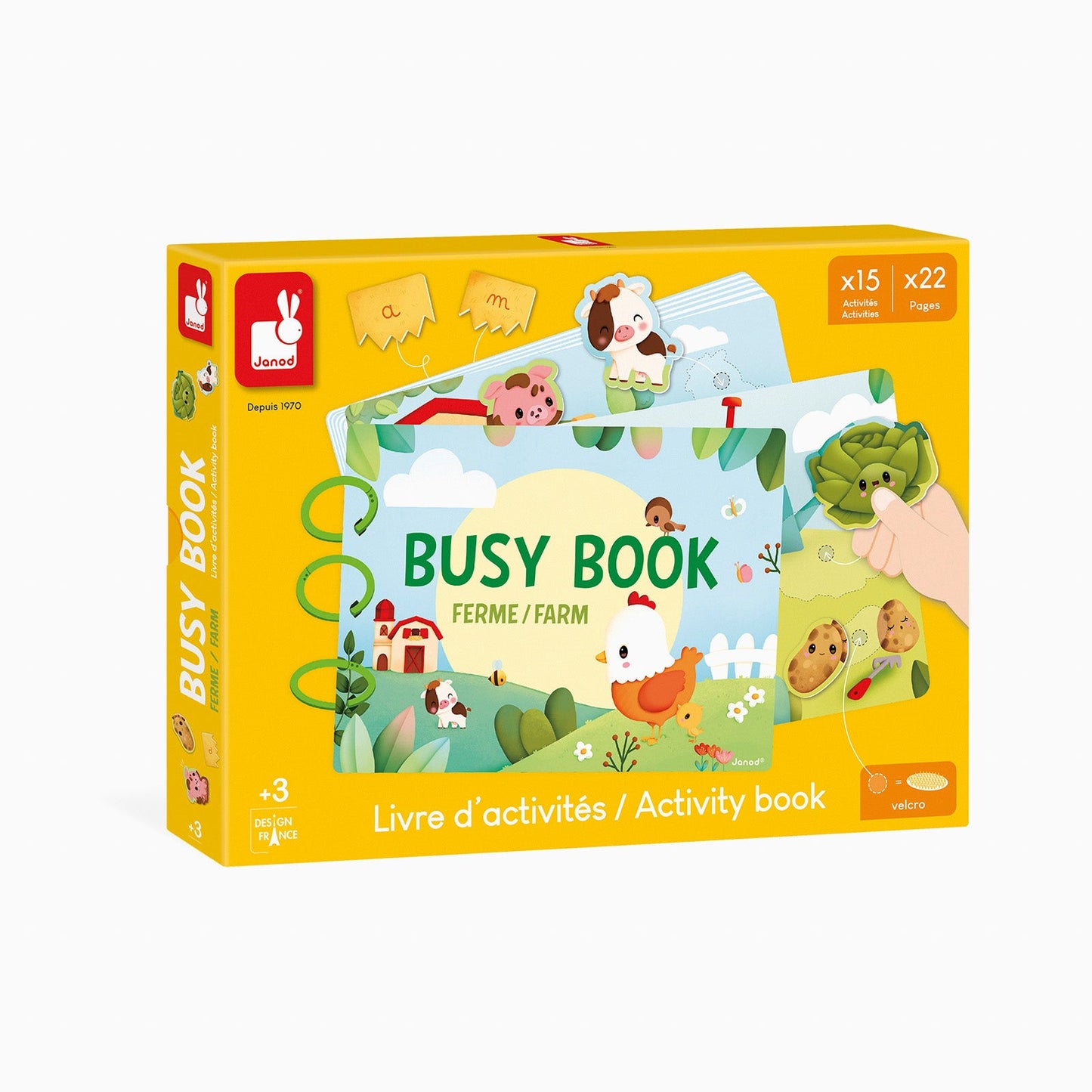 Janod Busy Book - Farm