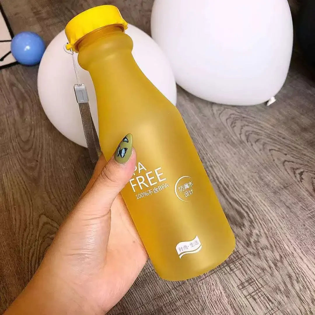 500ML Sport Water Bottle Anti-drop Hydro Flask BPA-Free Leakproof Drinking Bottles Outdoor Travel Drinking Cups for Outdoor
