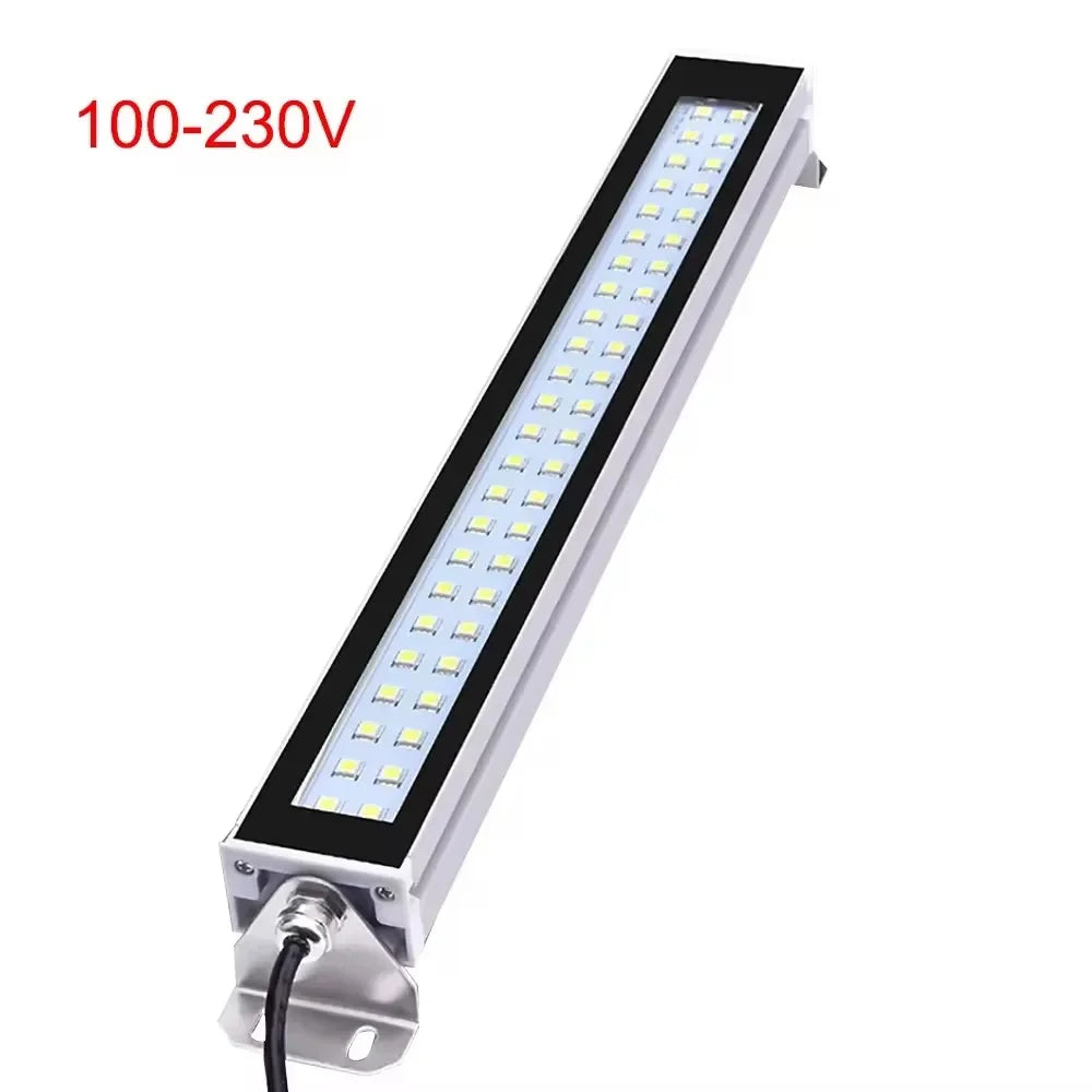 AC100-230V Workshop Lathe Working Lights industrial CNC Machine Tool Work Light Waterproof Sewing lighting Aluminum Alloy Lamps