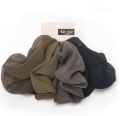 Crepe Scrunchies 5 pc