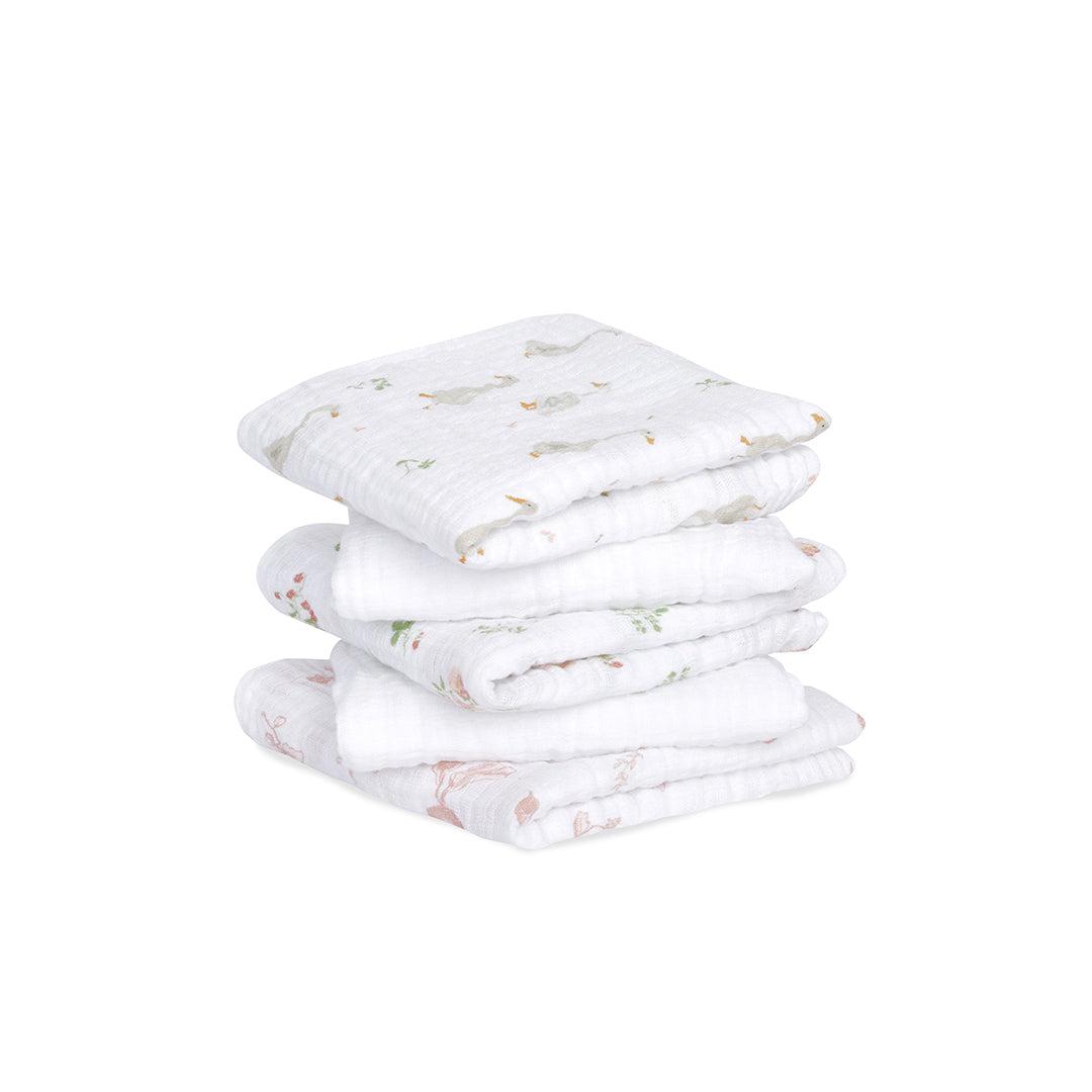 aden + anais Essentials Cotton Muslin Squares - 5 Pack - Country Floral