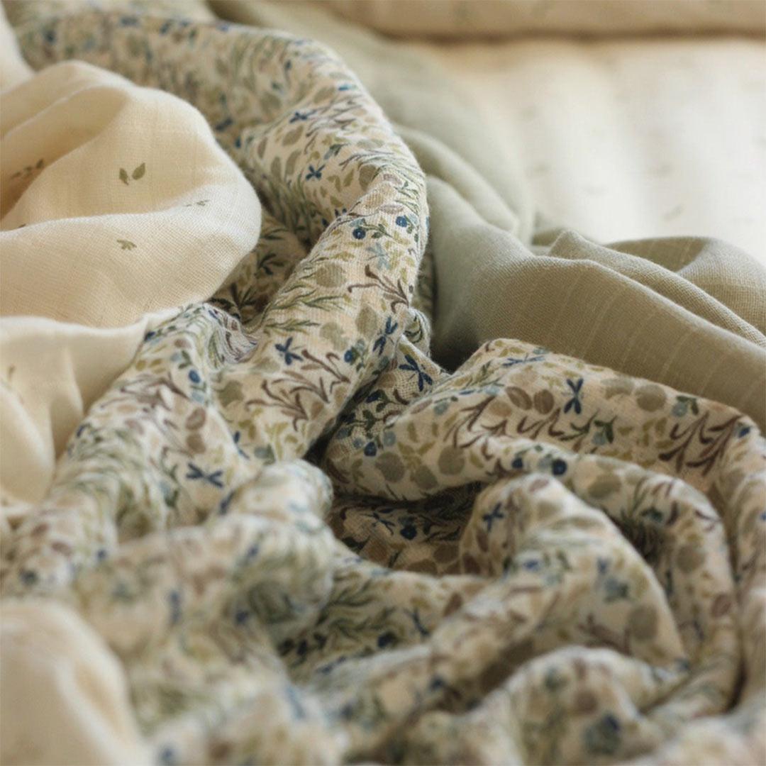 Avery Row
Organic Baby Muslin Swaddle - Riverbank