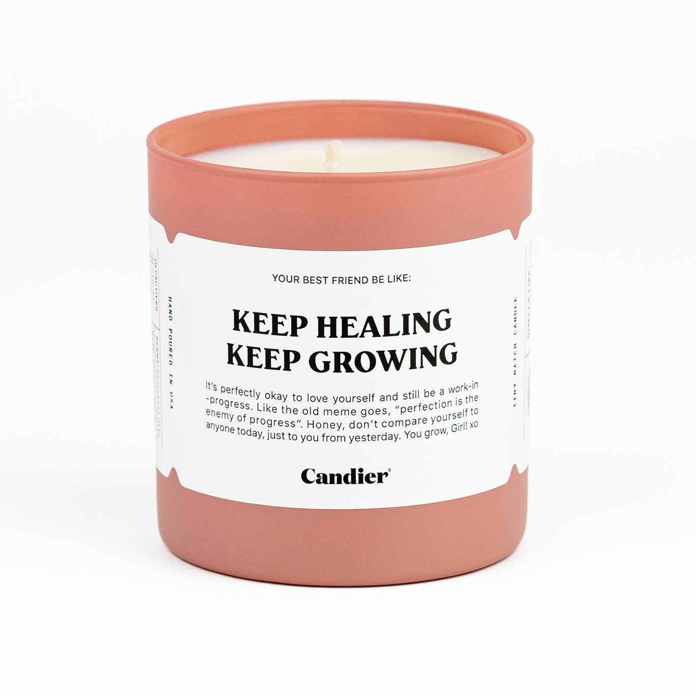 Keep Healing Keep Growing Candle