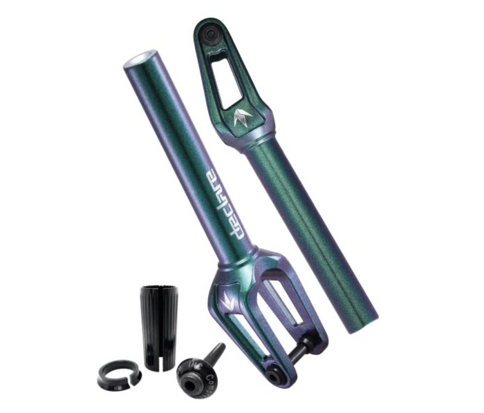 BLUNT DIAMOND FORKS - oil slick