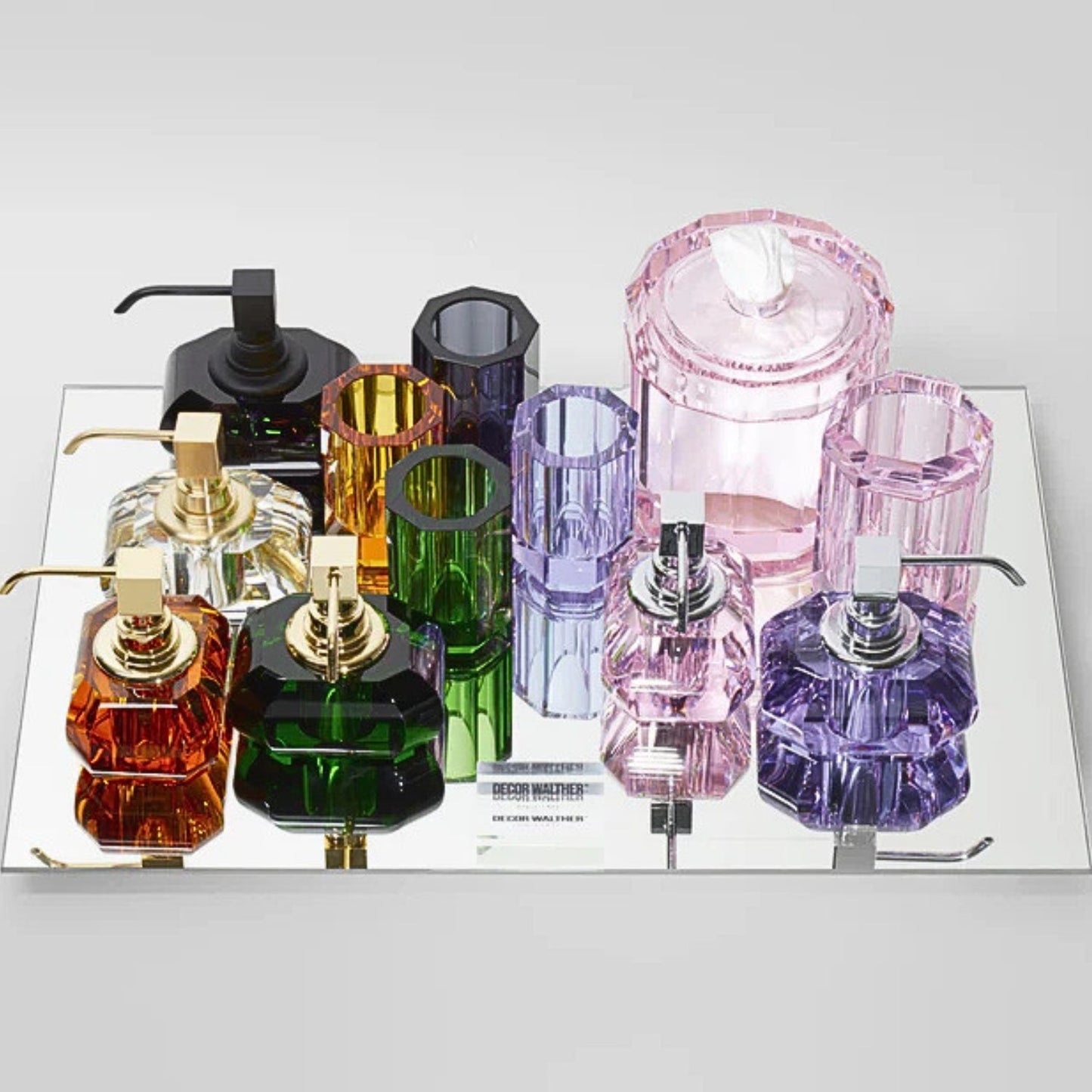 decor walther | KRISTALL collection | tissue box | crystal clear