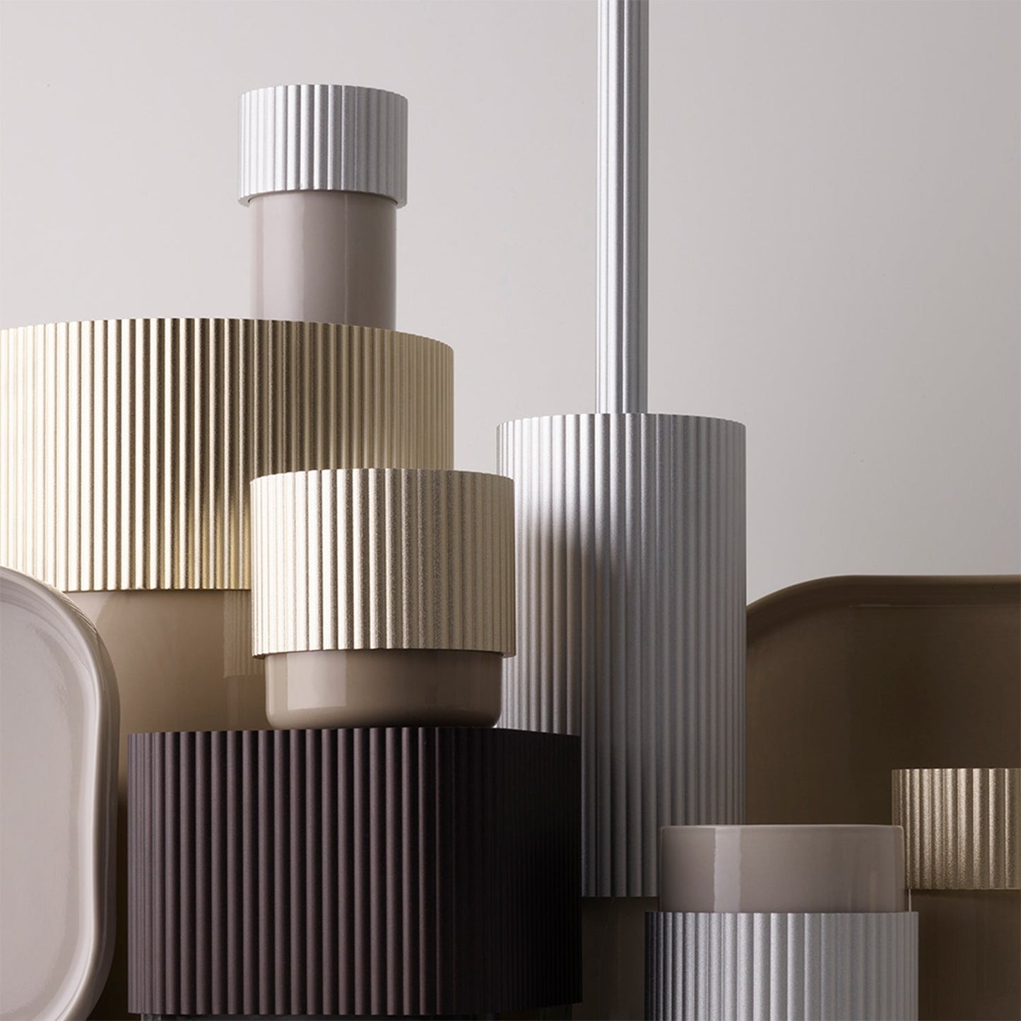 decor walther | OF.LINE series | multi purpose box small | champagne + shell