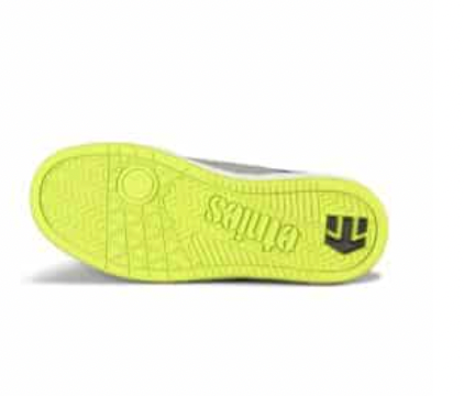 Etnies Marana (Youth) Skate Shoes – Grey/Lime/White - SALE -