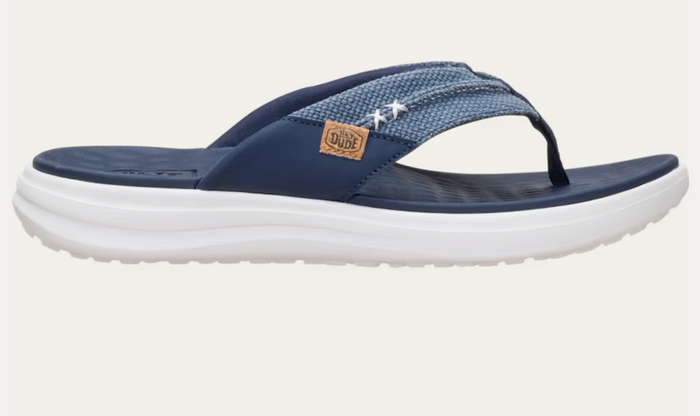 HEY DUDE - Finn Flip Braided - NAVY