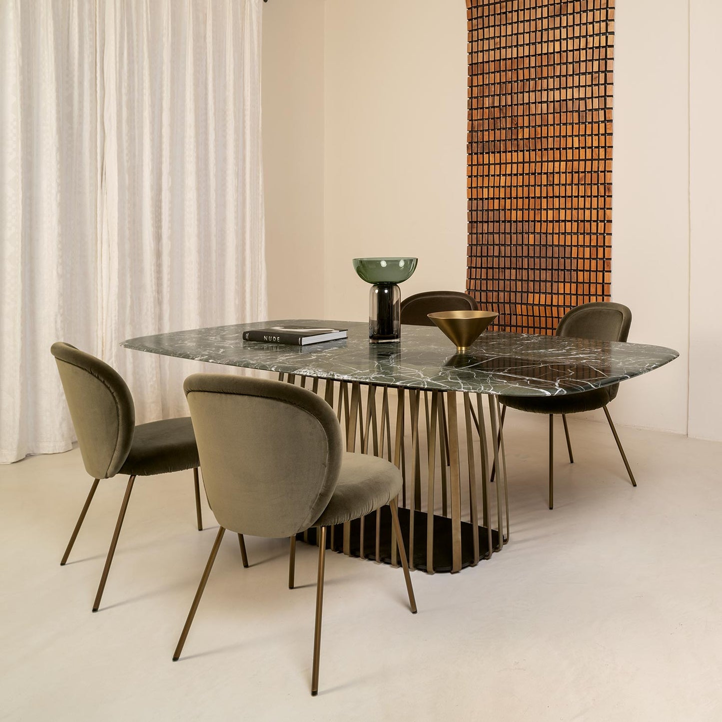 freifrau | ona side chair | steel frame black | harald 3 - 952