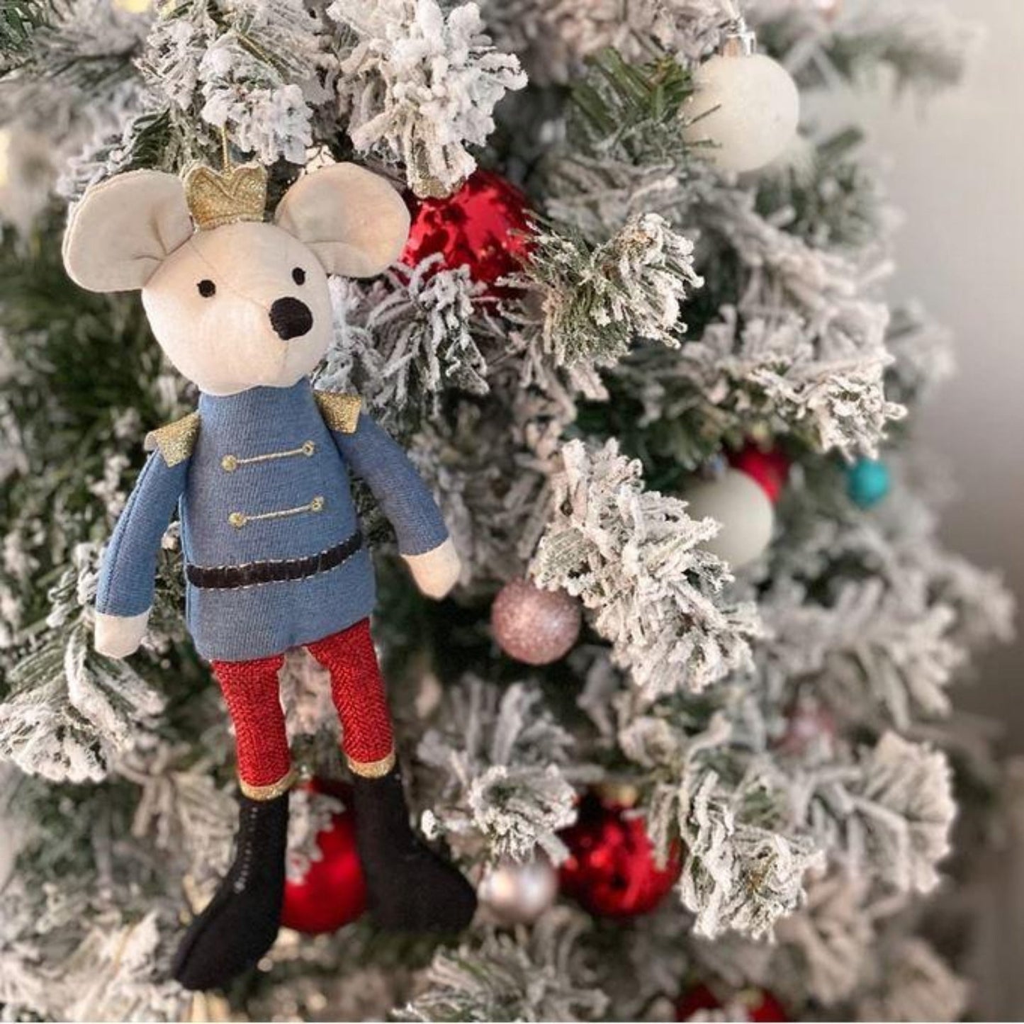 king mouse doll ornament