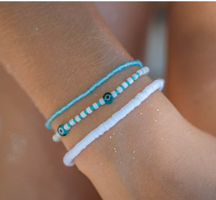 PINEAPPLE Sun Rays Mixed Bead & Shell Bracelet - STYL-915