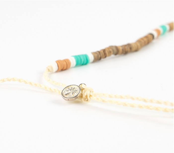 PINEAPPLE Wooden coconut bead -NCK-005