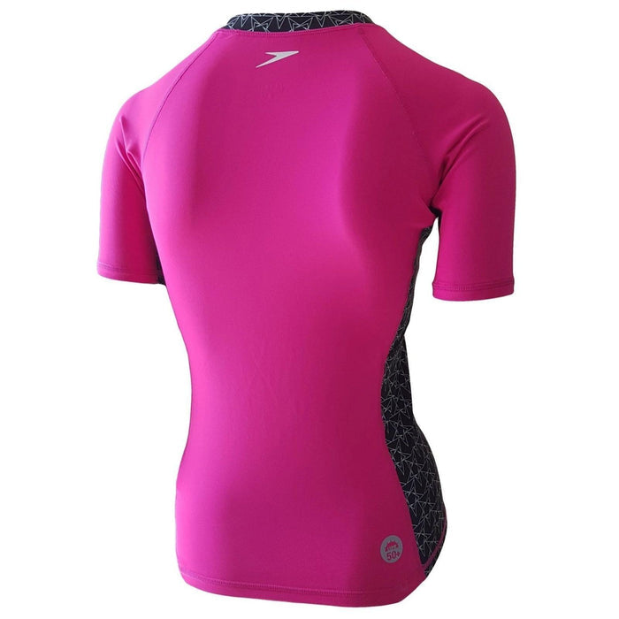 SPEEDO PERFORMANCE FEMALE RASHGUARD SHORT SLEEVES