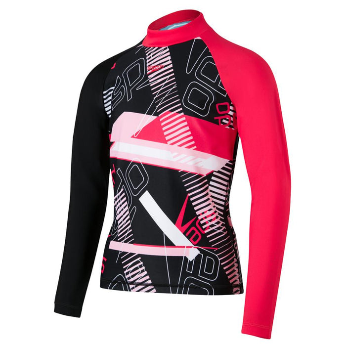 SPEEDO REVIVAL ALLOVER LONG SLEEVE RASHTOP - JUNIOR FEMALE