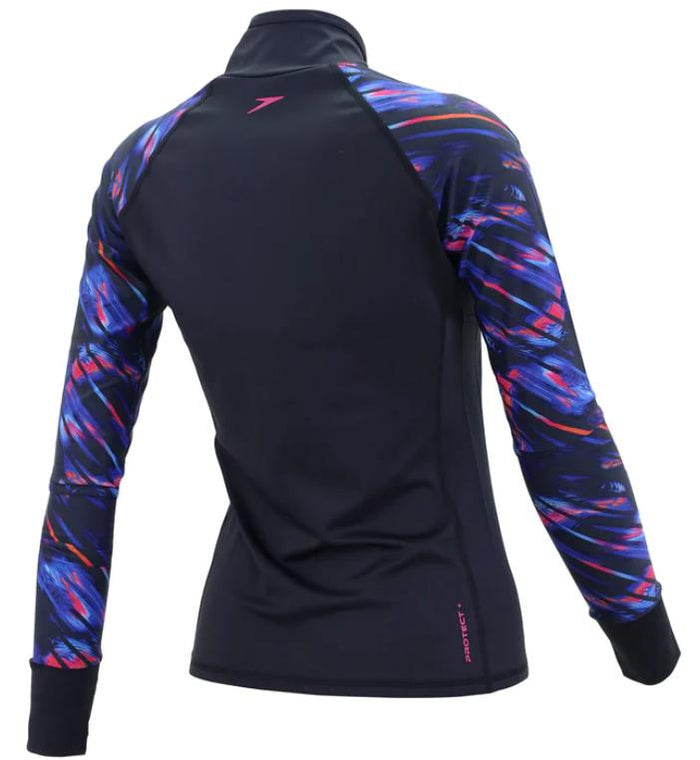 SPEEDO WOMENS DELUXE LONG SLEEVES ACTIVITY TOP