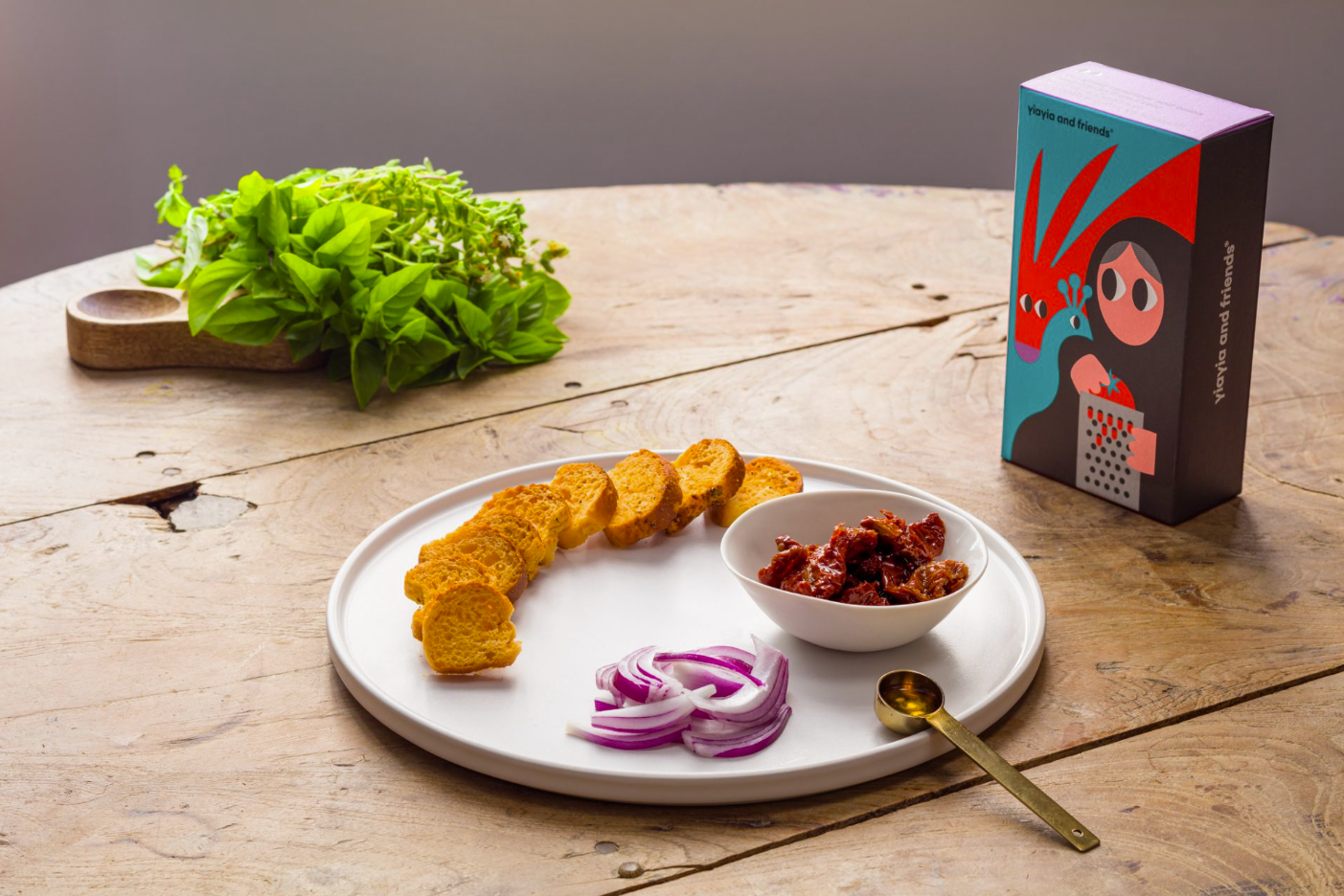 Yia Yia and friends sun dried tomatoes & onion rusks