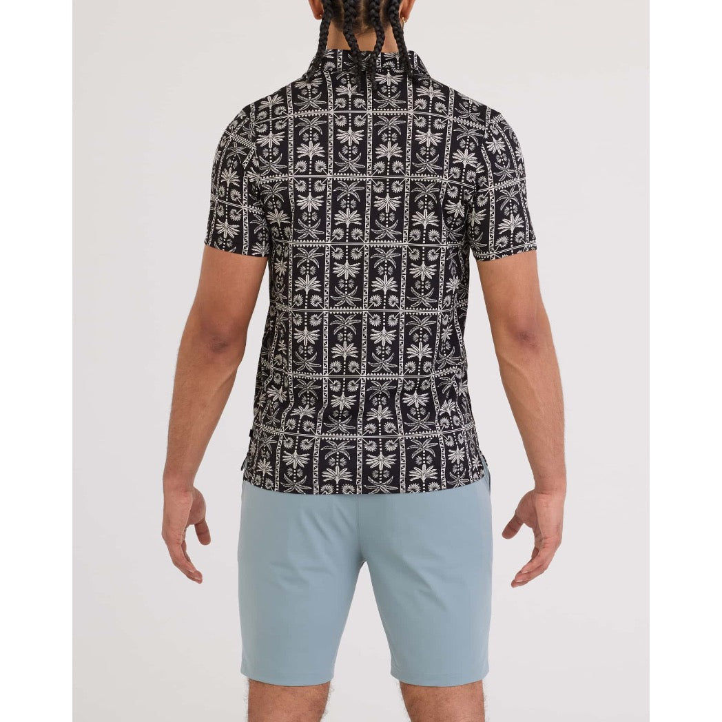 SAXX - DROPTEMP DRY POLO | Tropic Royale Black