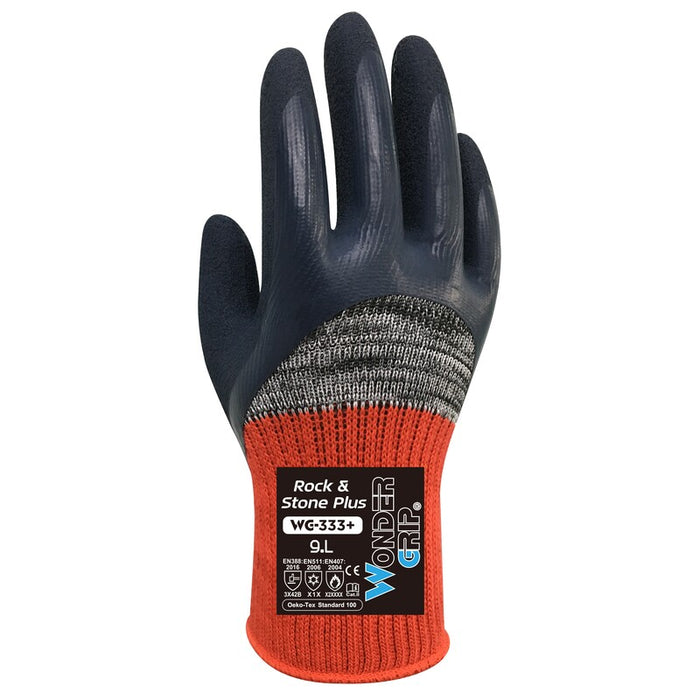 WG-333+ ROCK & STONE+ Double Latex Cut resistant Cotton