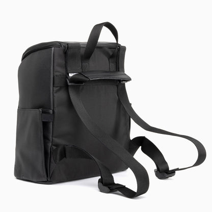 Babymel Lennox Vegan Leather Convertible Changing Backpack - Black