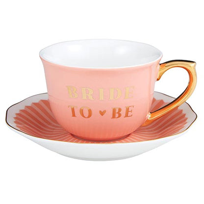 Bride to Be Teacup & Saucer Set