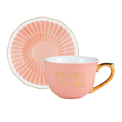 Bride to Be Teacup & Saucer Set
