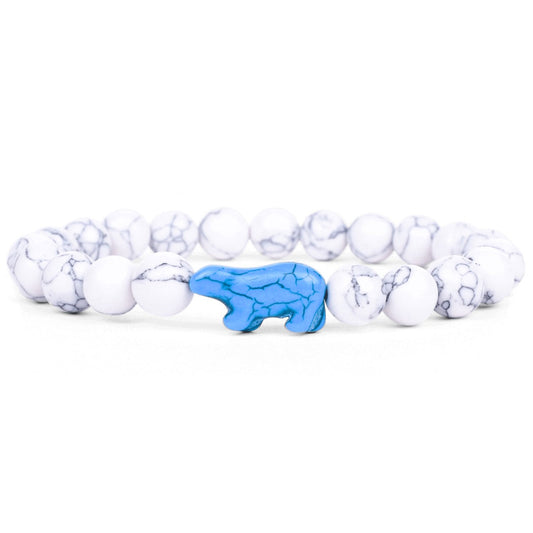 FAHLO - POLAR BEAR TRACKING BRACELET | ARCTIC WHITE