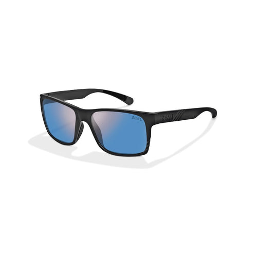 ZEAL OPTICS - BREWER | Gloss Black w/ Horizon Blue
