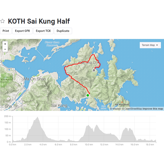 King of the Hills Sai Kung Half (2020)