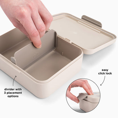 Done By Deer Lunch Box With Divider - Celebration Sand