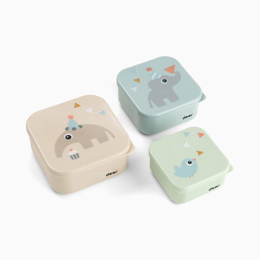 Done by Deer Snack box Set 3 pcs - Celebration Colour Mix