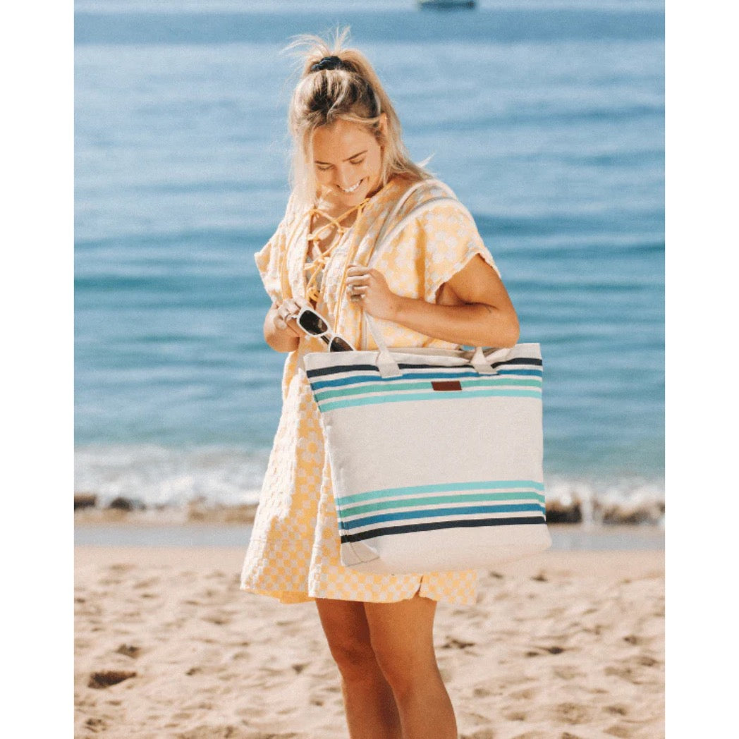 SAND CLOUD -  BEACH TOTE | BORDER CLASSIC STRIPE