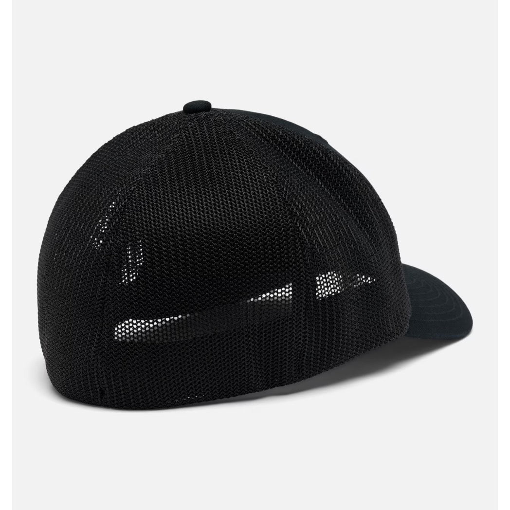 COLUMBIA - MESH BALL CAP | Black w/ White