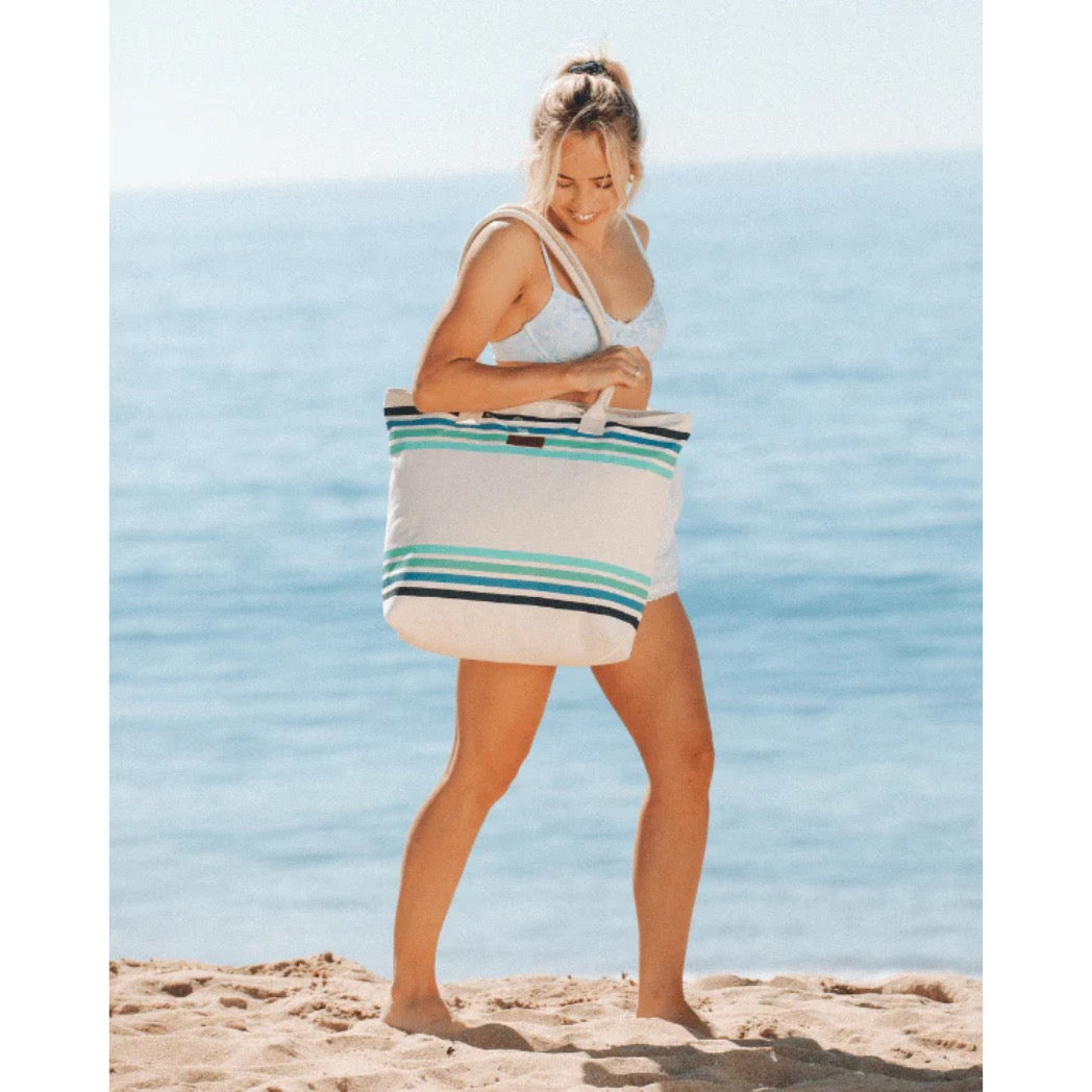 SAND CLOUD -  BEACH TOTE | BORDER CLASSIC STRIPE