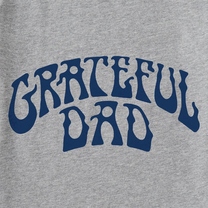 LIFE IS GOOD - MENS CRUSHER TEE | Grateful Dad Heather Grey