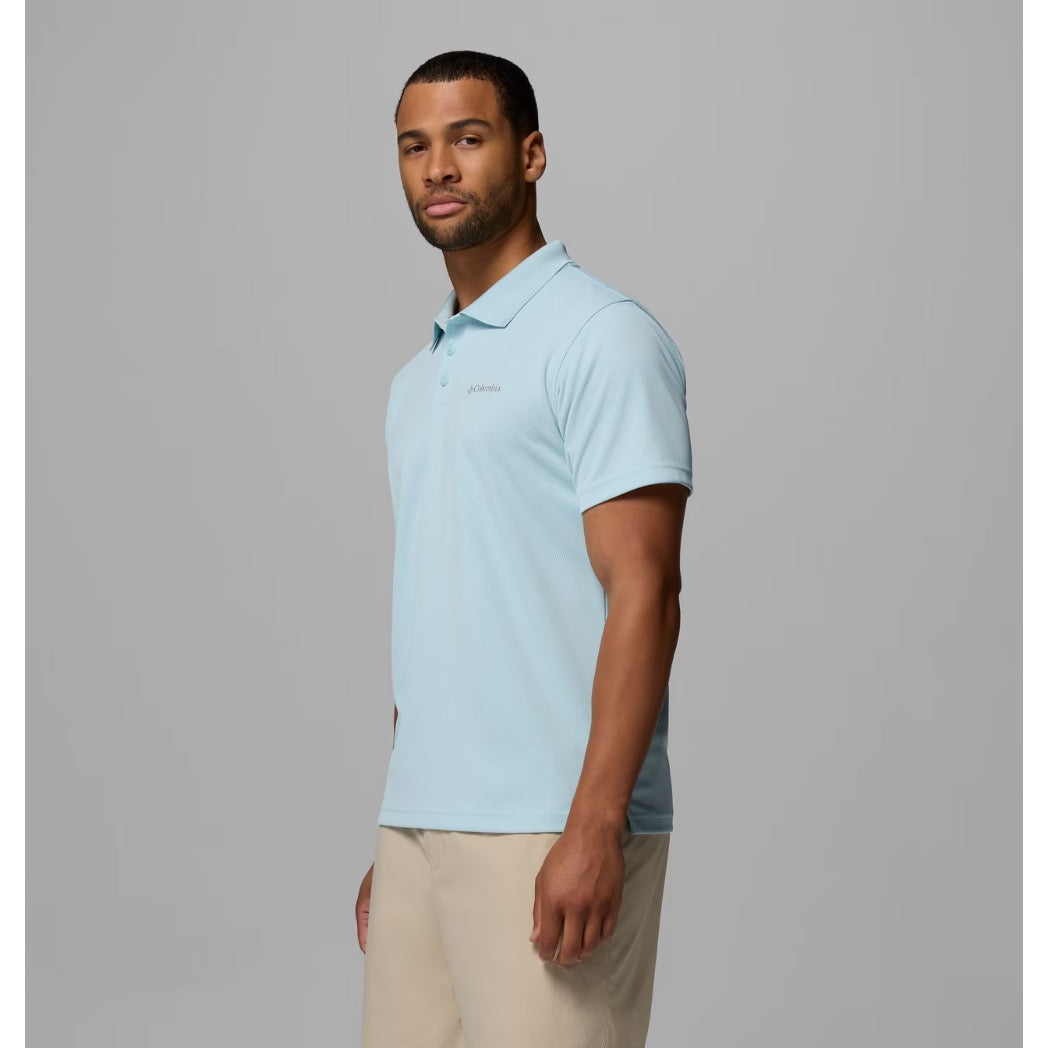 COLUMBIA - TECH TRAIL POLO | Marine Light