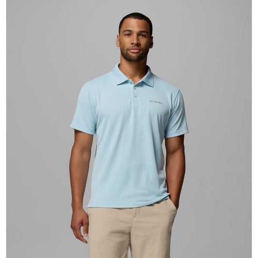 COLUMBIA - TECH TRAIL POLO | Marine Light