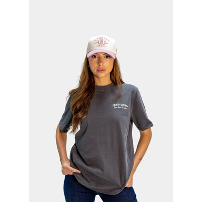 COUNTRY LIBERTY - BACKROAD BANDITS TEE | Vintage Grey