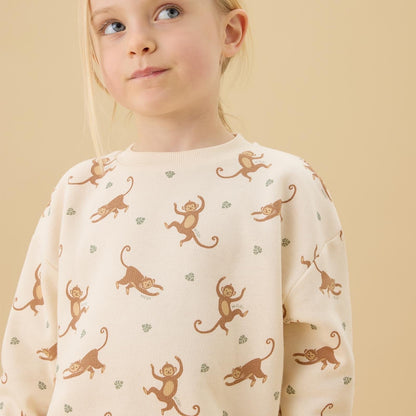 Happy Monkeys Oversized Sweatshirt