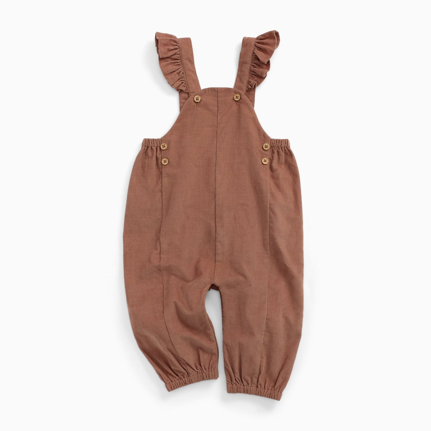 Frilled Corduroy Dungarees