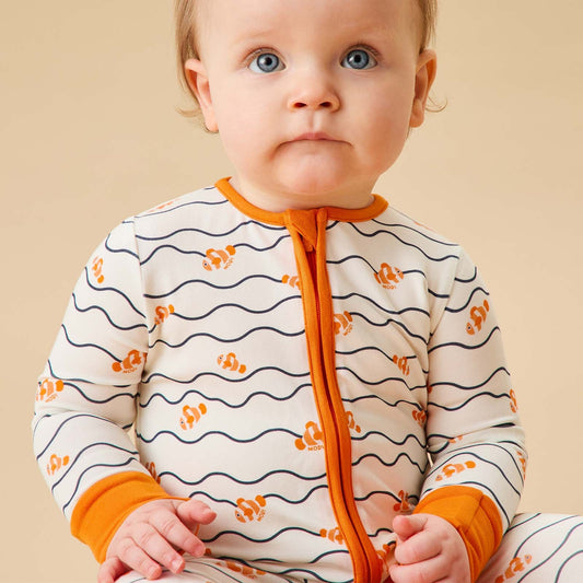 Clown Fish Clever Zip Sleepsuit