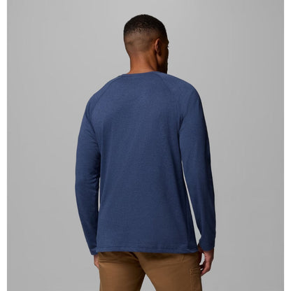 COLUMBIA - THISTLETOWN HILLS RAGLAN HENLEY | Dark Mountain Heather