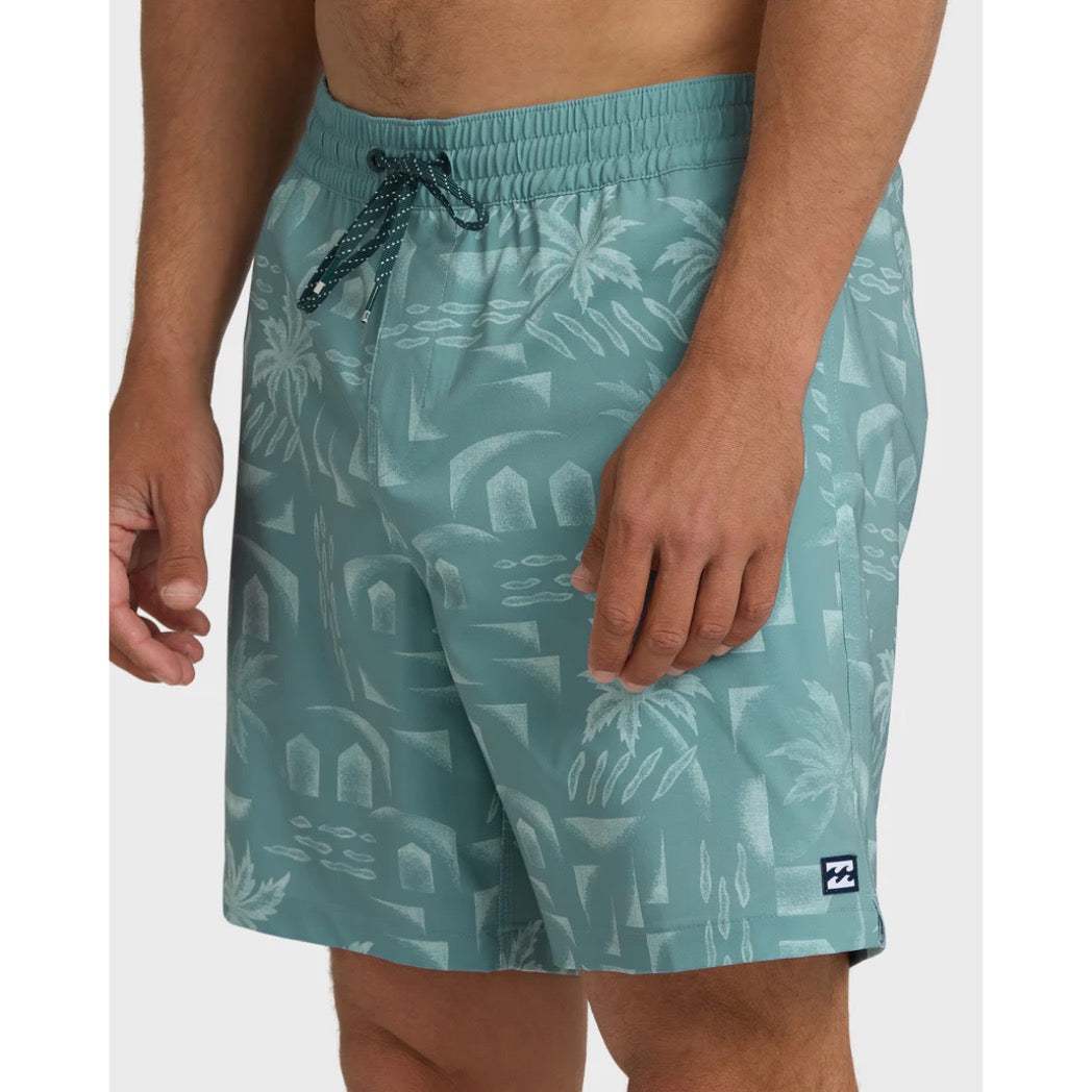 BILLABONG - GOOD TIMES LAYBACKS 16" TRUNKS | Blue Fog