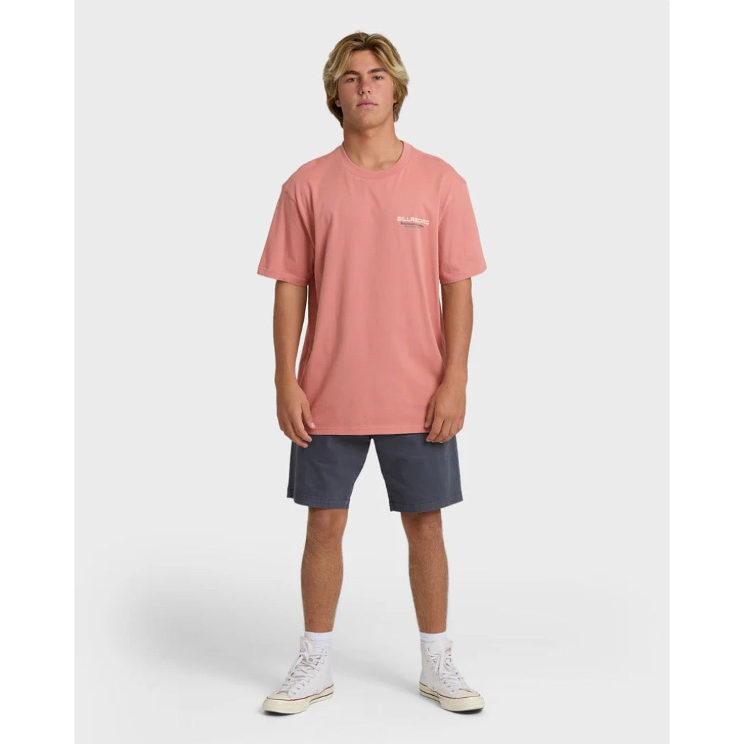 BILLABONG - TAILGATING PREMIUM SS TEE | Ash Rose