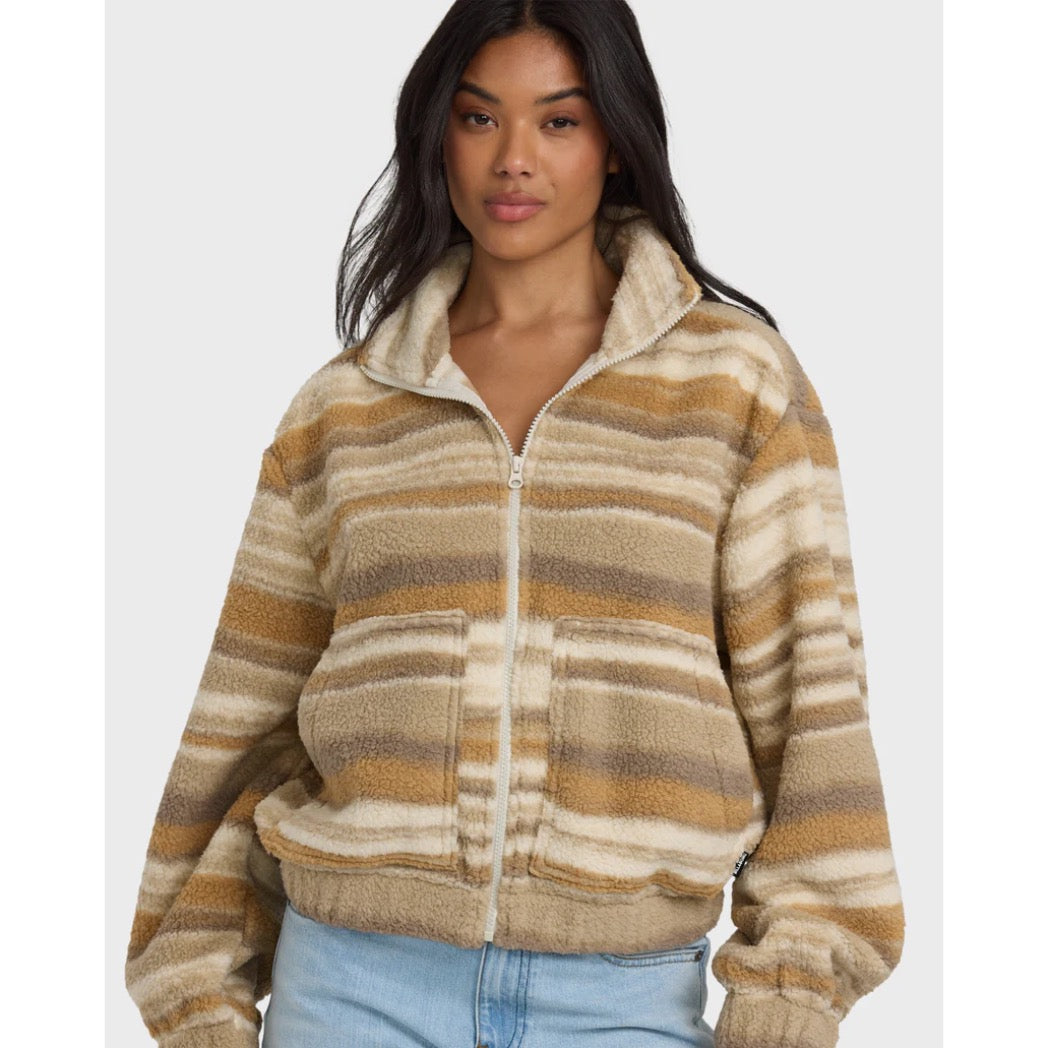 BILLABONG - FIRST LIGHT ZIP SHERPA | Coyote