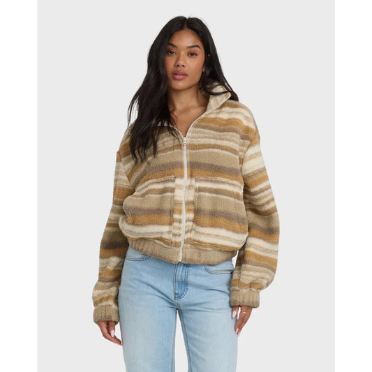 BILLABONG - FIRST LIGHT ZIP SHERPA | Coyote