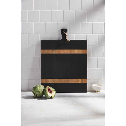 BLACK WOOD STRAP BOARD
