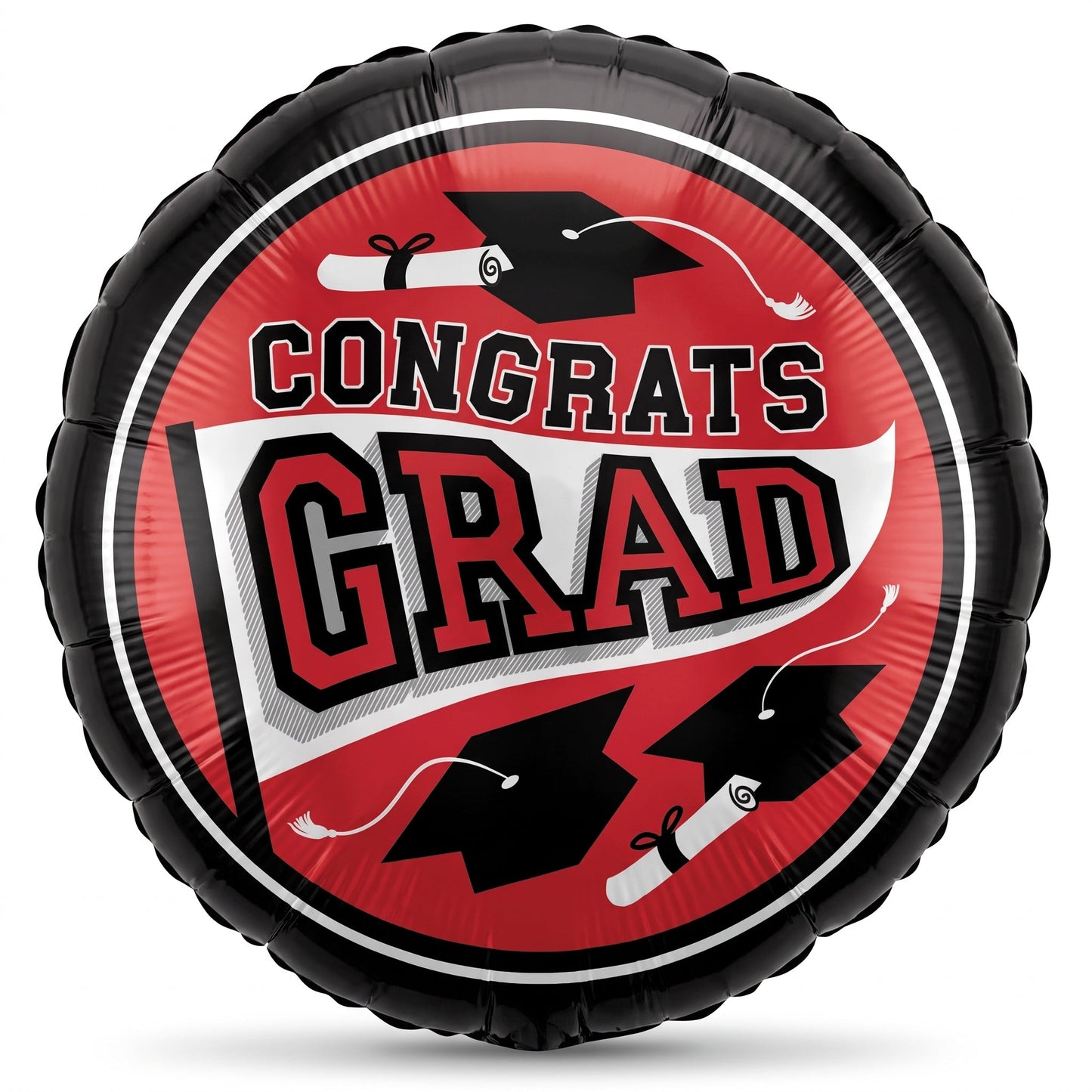 "Be True School Colors Graduation Foil Balloon"