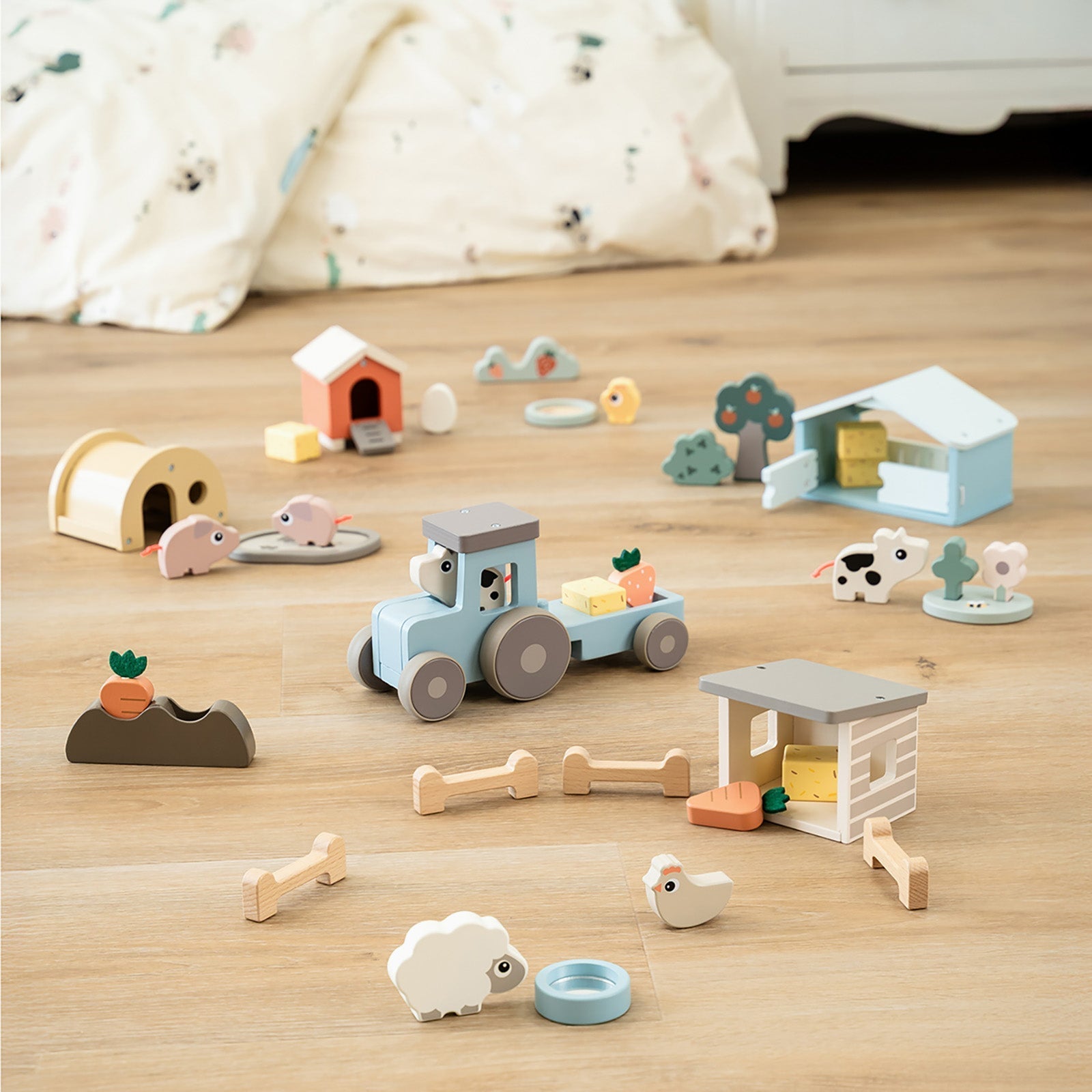 Done By Deer Tiny Farm Set Sheepy